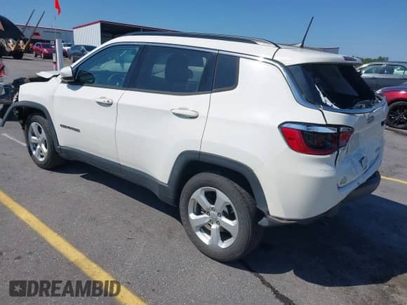 2021 Jeep Compass Altitude with VIN 3C4NJCBB9MT518698, listed as a IAAI auction lot 42848559 with 49,106 mi miles and . Bid and sale history available at DreamBid. Image 3.
