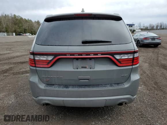 2020 Dodge Durango GT Plus with VIN 1C4RDJDG6LC283421, listed as a Copart auction lot 76153303 with 124,861 mi miles and Non repairable. Bid and sale history available at DreamBid. Image 6.