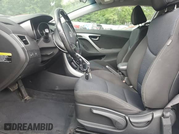 2014 Hyundai Elantra with VIN KMHDH6AH5EU026431, listed as a Copart auction lot 62230395 with 167,624 mi miles and Salvage title. Bid and sale history available at DreamBid. Image 7.