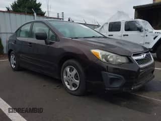 2012 Subaru Impreza 2.0i with VIN JF1GJAA69CG009446, listed as a IAAI auction lot 41523365 with 93,991 mi miles and . Bid and sale history available at DreamBid. Image 1.