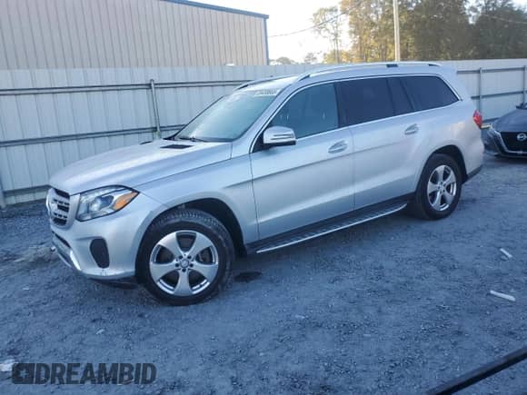 2017 Mercedes-Benz GLS 450 with VIN 4JGDF6EE8HA782752, listed as a Copart auction lot 89458665 with 163,095 mi miles and Clean title. Bid and sale history available at DreamBid. Image 1.