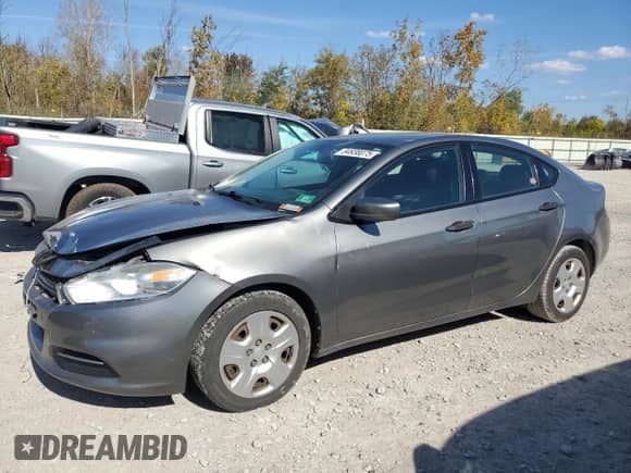 2013 Dodge Dart SE with VIN 1C3CDFAA9DD244888, listed as a Copart auction lot 84938075 with 166,592 mi miles and Salvage title. Bid and sale history available at DreamBid. Image 1.