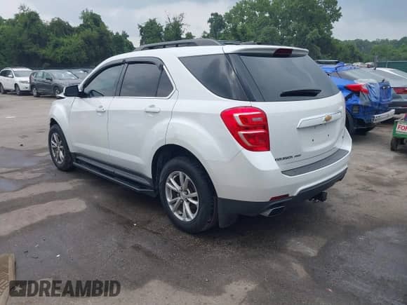 2017 Chevrolet Equinox LT z VIN 2GNFLFE37H6190400, wystawiony jako IAAI lot #42921274 z przebiegiem 102 408 mil mil oraz . Historia ofert i sprzedaży dostępna na DreamBid. Obrazek 3.