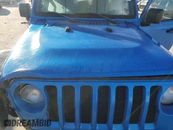 2022 Jeep Wrangler Unlimited Sport с VIN 1C4HJXDN8NW173946, выставлен на аукционе Copart как лот 89025355 с пробегом Не указан миль и Списание • Salvage title. История ставок и продаж доступна на DreamBid. Изображение 12.