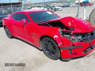 2019 Chevrolet Camaro 1LT with VIN 1G1FA1RX4K0120392, listed as a IAAI auction lot 41911539 with 119,585 mi miles and . Bid and sale history available at DreamBid. Image 1.