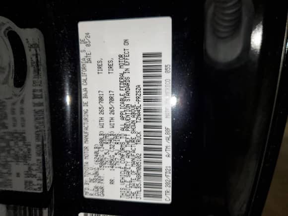 2024 Toyota Tacoma TRD Off Road with VIN 3TMLB5JN8RM005102, listed as a Copart auction lot 89516175 with 22,558 mi miles and Salvage title. Bid and sale history available at DreamBid. Image 12.
