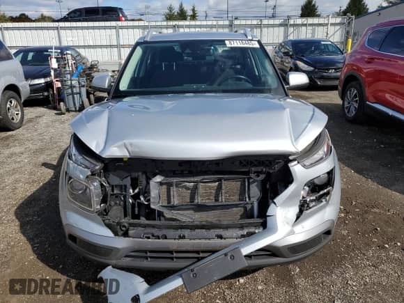 2022 Hyundai Venue SEL с VIN KMHRC8A35NU136464, выставлен на аукционе Copart как лот 87118485 с пробегом 49 446 миль миль и Списание • Salvage title. История ставок и продаж доступна на DreamBid. Изображение 5.
