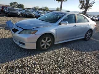 2007 Toyota Camry LE with VIN 4T1BE46K37U091094, listed as a Copart auction lot 82576455 with 207,446 mi miles and Salvage title. Bid and sale history available at DreamBid. Image 1.