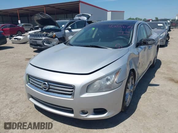 2014 Nissan Maxima SV with VIN 1N4AA5AP4EC448022, listed as a IAAI auction lot 42027624 with 280,961 mi miles and . Bid and sale history available at DreamBid. Image 17.