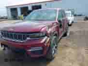 2024 Jeep Grand Cherokee Limited with VIN 1C4RJHBG0RC194599, listed as a IAAI auction lot 42964147 with 14,721 mi miles and . Bid and sale history available at DreamBid. Image 17.