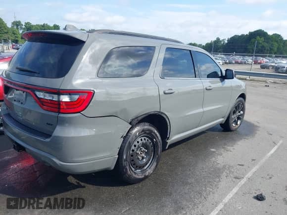 2021 Dodge Durango GT Plus with VIN 1C4RDJDG2MC602282, listed as a IAAI auction lot 42754864 with 76,785 mi miles and . Bid and sale history available at DreamBid. Image 4.