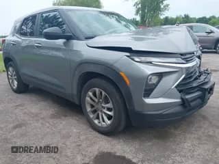 2024 Chevrolet TrailBlazer LS with VIN KL79MMS22RB064329, listed as a IAAI auction lot 42603628 with 55,862 mi miles and . Bid and sale history available at DreamBid. Image 1.