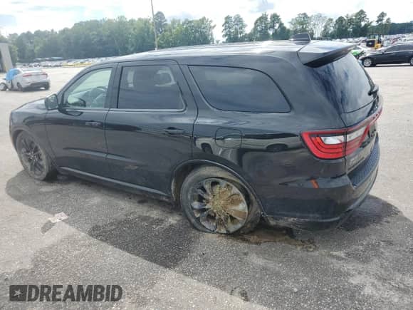 2021 Dodge Durango GT with VIN 1C4RDHDG3MC641116, listed as a Copart auction lot 68722615 with 95,015 mi miles and Salvage title. Bid and sale history available at DreamBid. Image 2.