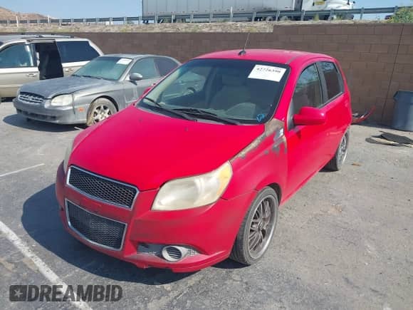 2010 Chevrolet Aveo 1LT with VIN KL1TD6DE8AB100094, listed as a IAAI auction lot 42726390 with 157,815 mi miles and . Bid and sale history available at DreamBid. Image 2.