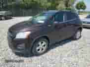 2015 Chevrolet Trax LT z VIN KL7CJLSB5FB095434, wystawiony jako Copart lot #68701045 z przebiegiem 80 928 mil mil oraz Szkoda całkowita • Salvage title. Historia ofert i sprzedaży dostępna na DreamBid. Obrazek 1.