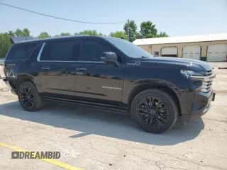 2022 Chevrolet Suburban High Country с VIN 1GNSKGKL2NR220964, выставлен на аукционе Copart как лот 62509505 с пробегом 78 818 миль миль и Списание • Salvage title. История ставок и продаж доступна на DreamBid. Изображение 4.