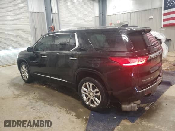 2020 Chevrolet Traverse High Country z VIN 1GNEVNKW7LJ244126, wystawiony jako Copart lot #51694185 z przebiegiem 97 599 mil mil oraz Szkoda całkowita • Salvage title. Historia ofert i sprzedaży dostępna na DreamBid. Obrazek 2.