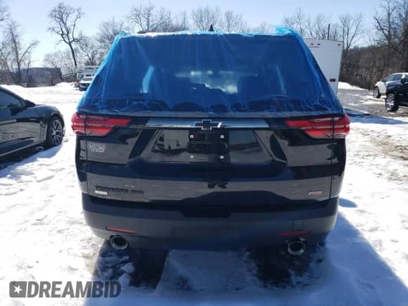 2024 Chevrolet Traverse с VIN 1GNETYKW8RJ128773, выставлен на аукционе Copart как лот 46603775 с пробегом 17 388 миль миль и Списание • Salvage title. История ставок и продаж доступна на DreamBid. Изображение 6.