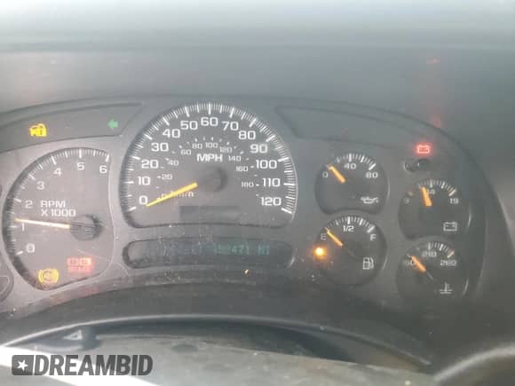 2005 GMC Sierra 1500 Work Truck with VIN 1GTEC14V75Z250573, listed as a Copart auction lot 43118455 with 152,471 mi miles and Salvage title. Bid and sale history available at DreamBid. Image 9.