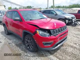 2021 Jeep Compass 80th Anniversary с VIN 3C4NJDEB0MT517179, выставлен на аукционе IAAI как лот 42993390 с пробегом 96 389 миль миль и . История ставок и продаж доступна на DreamBid. Изображение 1.