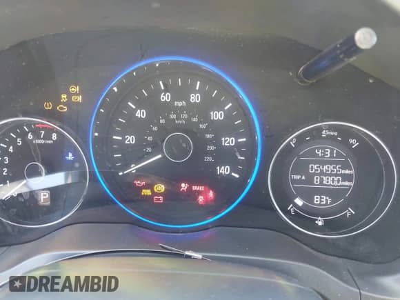 2020 Honda HR-V LX z VIN 3CZRU6H34LM714304, wystawiony jako IAAI lot #43359902 z przebiegiem 54 955 mil mil oraz . Historia ofert i sprzedaży dostępna na DreamBid. Obrazek 7.