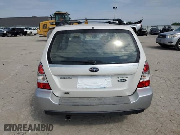 2007 Subaru Forester X L.L. Bean with VIN JF1SG67617H703254, listed as a Copart auction lot 59336545 with 121,540 mi miles and Salvage title. Bid and sale history available at DreamBid. Image 6.