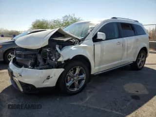 2016 Dodge Journey Crossroad Plus with VIN 3C4PDCGG4GT158751, listed as a Copart auction lot 68027225 with 161,402 mi miles and Salvage title. Bid and sale history available at DreamBid. Image 1.