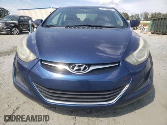 2015 Hyundai Elantra SE with VIN 5NPDH4AE5FH646884, listed as a Copart auction lot 70193815 with 96,517 mi miles and Salvage title. Bid and sale history available at DreamBid. Image 5.