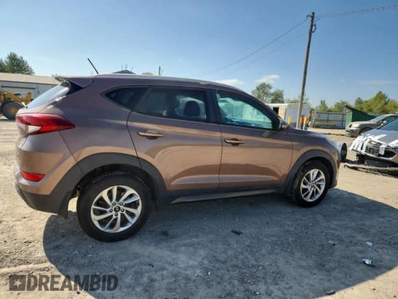 2016 Hyundai Tucson SE with VIN KM8J33A47GU135408, listed as a Copart auction lot 71096375 with 104,842 mi miles and Salvage title. Bid and sale history available at DreamBid. Image 3.