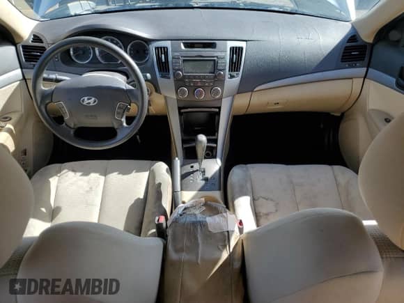 2009 Hyundai Sonata GLS with VIN 5NPET46C99H466791, listed as a Copart auction lot 87401405 with 185,598 mi miles and Clean title. Bid and sale history available at DreamBid. Image 8.