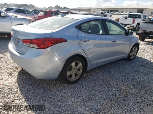 2013 Hyundai Elantra GLS с VIN KMHDH4AE5DU631333, выставлен на аукционе Copart как лот 85094795 с пробегом 191 440 миль миль и Списание • Salvage title. История ставок и продаж доступна на DreamBid. Изображение 3.