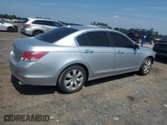 2009 Honda Accord EX-L with VIN 1HGCP36819A035548, listed as a Copart auction lot 65632315 with Not provided miles and Salvage title. Bid and sale history available at DreamBid. Image 3.