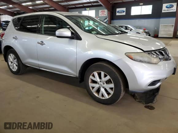 2011 Nissan Murano LE with VIN JN8AZ1MWXBW158476, listed as a Copart auction lot 62725995 with 112,999 mi miles and Clean title. Bid and sale history available at DreamBid. Image 4.
