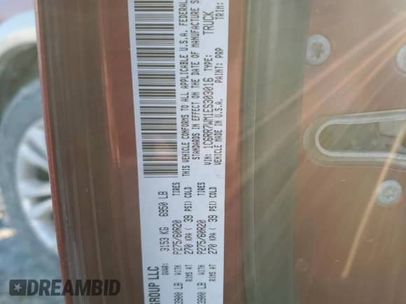 2014 Ram 1500 Longhorn Limited z VIN 1C6RR7WM1ES303016, wystawiony jako Copart lot #42314885 z przebiegiem 124 357 mil mil oraz Szkoda całkowita • Salvage title. Historia ofert i sprzedaży dostępna na DreamBid. Obrazek 12.