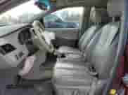2012 Toyota Sienna XLE with VIN 5TDDK3DC7CS037517, listed as a Copart auction lot 86639205 with 295,162 mi miles and Salvage title. Bid and sale history available at DreamBid. Image 7.