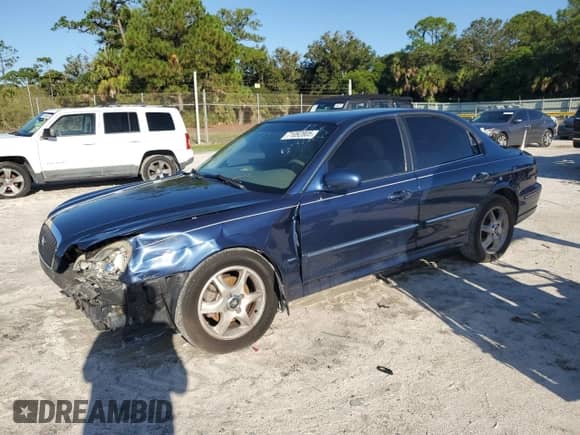 2005 Hyundai Sonata GLS with VIN KMHWF35H85A173013, listed as a Copart auction lot 71092805 with 145,368 mi miles and Salvage title. Bid and sale history available at DreamBid. Image 1.