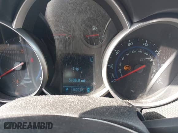 2011 Chevrolet Cruze 1LT с VIN 1G1PF5S94B7261771, выставлен на аукционе IAAI как лот 42528738 с пробегом 187 912 миль миль и . История ставок и продаж доступна на DreamBid. Изображение 7.