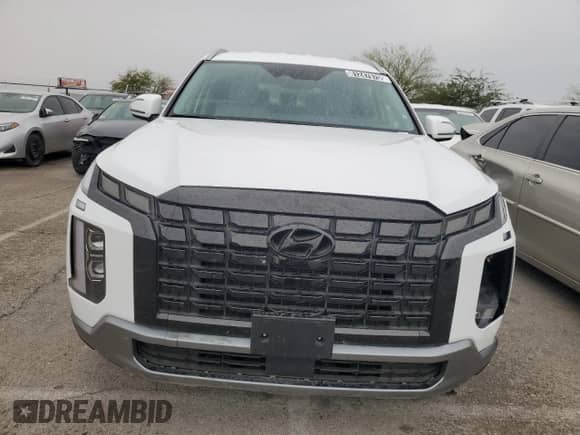 2025 Hyundai Palisade SEL with VIN KM8R24GE6SU929563, listed as a Copart auction lot 81247975 with 13,437 mi miles and Salvage title. Bid and sale history available at DreamBid. Image 5.