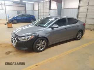 2018 Hyundai Elantra Value Edition with VIN KMHD84LFXJU477722, listed as a Copart auction lot 80060925 with 102,945 mi miles and Salvage title. Bid and sale history available at DreamBid. Image 1.