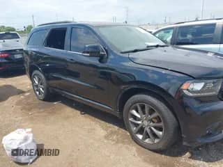 2018 Dodge Durango GT with VIN 1C4RDJDG2JC346155, listed as a IAAI auction lot 42898148 with 98,582 mi miles and . Bid and sale history available at DreamBid. Image 1.
