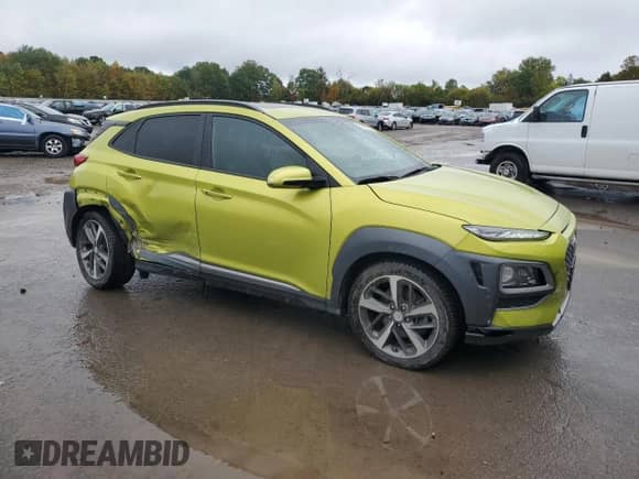 2020 Hyundai Kona Ultimate с VIN KM8K5CA50LU530080, выставлен на аукционе Copart как лот 83839795 с пробегом 61 215 миль миль и Списание • Salvage title. История ставок и продаж доступна на DreamBid. Изображение 4.