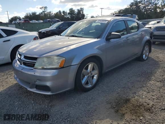 2014 Dodge Avenger SE с VIN 1C3CDZAB4EN165411, выставлен на аукционе Copart как лот 82540445 с пробегом 169 513 миль миль и Списание • Salvage title. История ставок и продаж доступна на DreamBid. Изображение 1.
