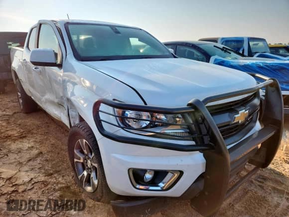 2020 Chevrolet Colorado 4WD Z71 with VIN 1GCGTDEN3L1170868, listed as a Copart auction lot 70270055 with 86,335 mi miles and Salvage title. Bid and sale history available at DreamBid. Image 4.