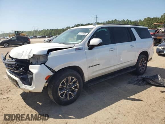 2023 Chevrolet Suburban Z71 с VIN 1GNSKDKD9PR324698, выставлен на аукционе Copart как лот 52012685 с пробегом 36 724 миль миль и Списание • Salvage title. История ставок и продаж доступна на DreamBid. Изображение 1.