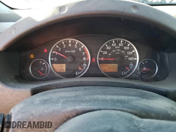 2006 Nissan Frontier SE with VIN 1N6AD07W86C401240, listed as a Copart auction lot 87023625 with 252,639 mi miles and Salvage title. Bid and sale history available at DreamBid. Image 9.