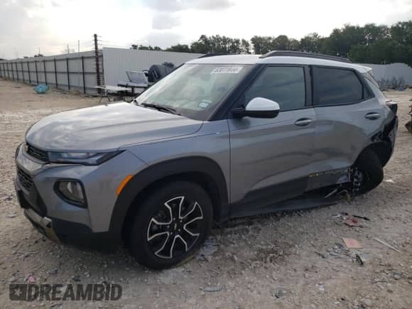 2023 Chevrolet TrailBlazer ACTIV с VIN KL79MVSL7PB181917, выставлен на аукционе Copart как лот 63877844 с пробегом 33 813 миль миль и Чистый • Clean title. История ставок и продаж доступна на DreamBid. Изображение 1.