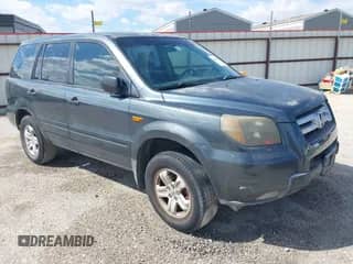 2006 Honda Pilot LX с VIN 5FNYF28186B041285, выставлен на аукционе IAAI как лот 43480356 с пробегом 221 601 миль миль и . История ставок и продаж доступна на DreamBid. Изображение 1.