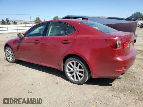 2013 Lexus IS 250 z VIN JTHCF5C25D5060918, wystawiony jako Copart lot #62581765 z przebiegiem 129 881 mil mil oraz Szkoda całkowita • Salvage title. Historia ofert i sprzedaży dostępna na DreamBid. Obrazek 2.