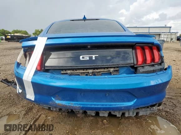 2021 Ford Mustang GT с VIN 1FA6P8CF3M5137548, выставлен на аукционе Copart как лот 80673955 с пробегом 53 274 миль миль и Списание • Salvage title. История ставок и продаж доступна на DreamBid. Изображение 6.