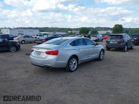 2018 Chevrolet Impala Premier с VIN 2G1125S35J9117477, выставлен на аукционе IAAI как лот 43108356 с пробегом 92 491 миль миль и . История ставок и продаж доступна на DreamBid. Изображение 4.